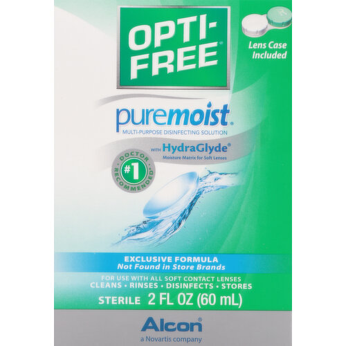 Opti-Free Disinfection Solution, with Hydraglyde, Multi Purpose