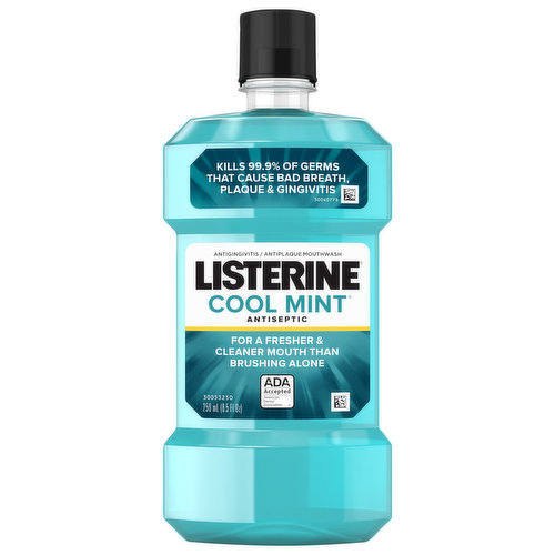 Listerine Antiseptic Mouthwash, Cool Mint