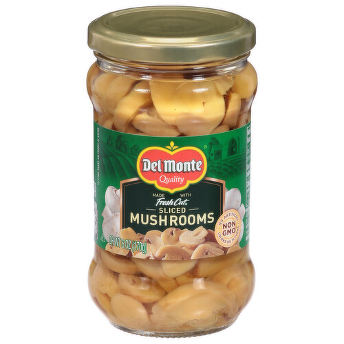 Del Monte Mushrooms, Sliced