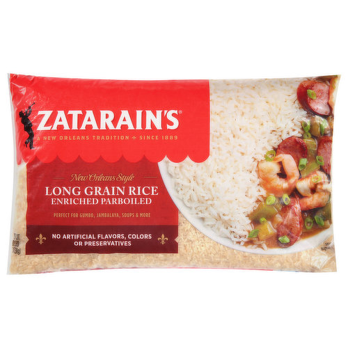 Zatarain's New Orleans Style Rice With Red Beans: Nutrition & Ingredients