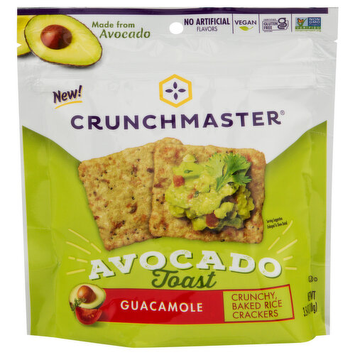Crunchmaster Avocado Toast, Guacamole