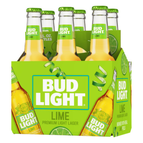 Bud Light Beer Lager Premium Lime