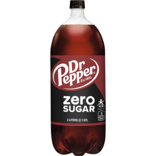 Dr Pepper Soda, Zero Sugar