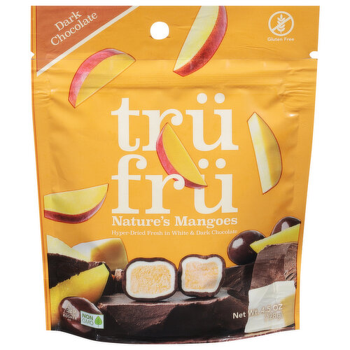 Tru Fru Nature's Mangoes, Dark Chocolate