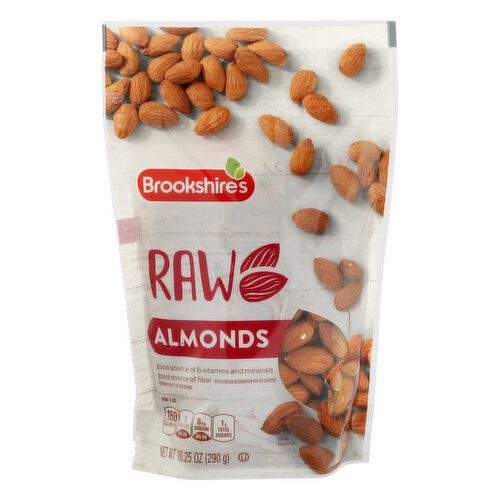 Brookshire's Almonds, Raw