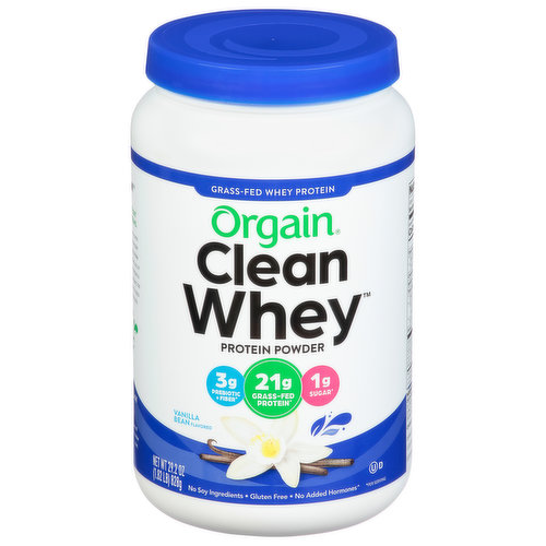 Orgain Protein Powder, Vanilla Bean Flavored