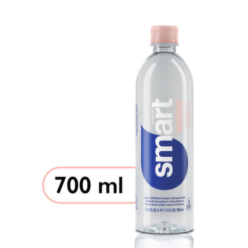 Smartwater Distilled Water, Strawberry Blackberry