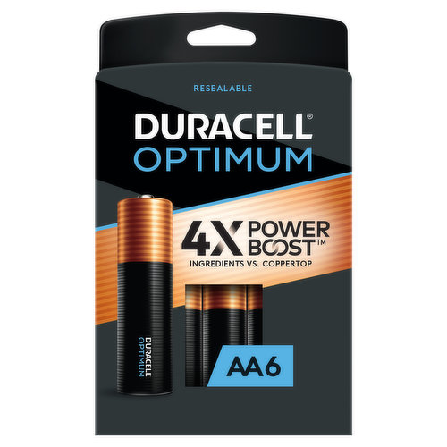 4x power boost ingredients vs. coppertop. Our no. 1 best performing alkaline battery. Convenient storage with slide out and resealable tray. Recyclable paper.