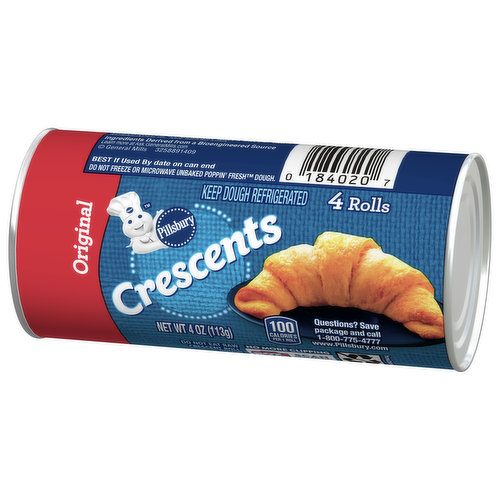 Pillsbury Dough Sheet, Original Crescent, Refrigerated Canned Pastry Dough,  1 Sheet, 8 oz