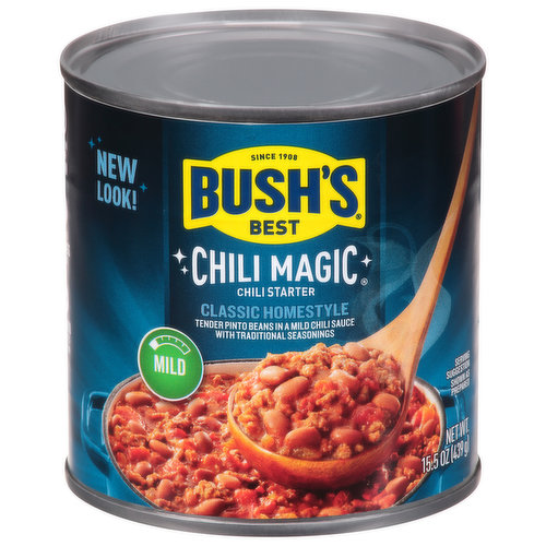 Bush's Best Chili Starter, Mild, Classic Homestyle