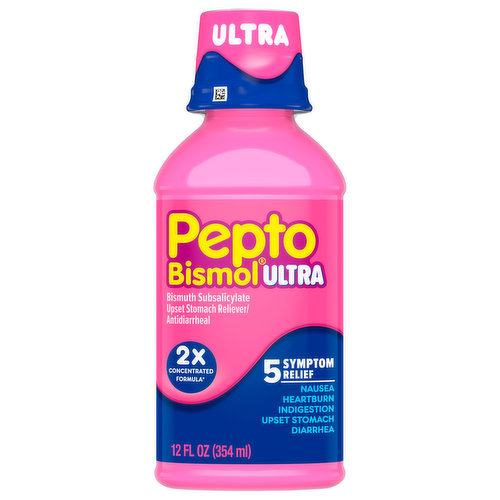 Pepto Bismol Upset Stomach Reliever/Antidiarrheal