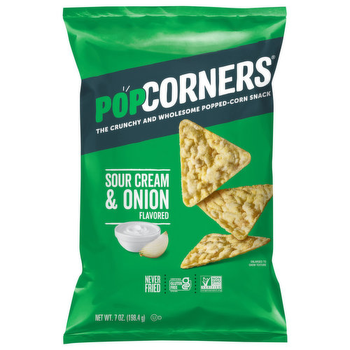 PopCorners Popped-Corn Snack, Sour Cream & Onion