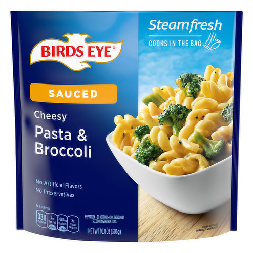 Birds Eye Pasta & Broccoli, Cheesy, Sauced