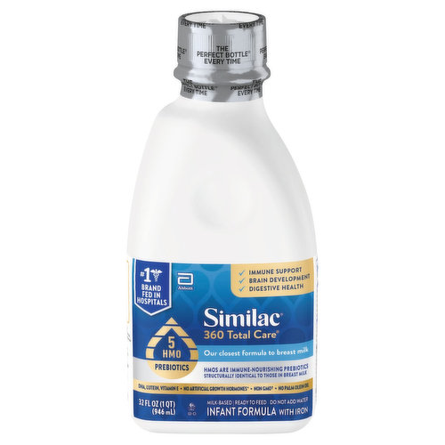 Similac Infant Formula, Milk-Based, Ready to Feed