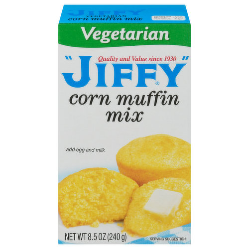 Jiffy Corn Muffin Mix, Vegetarian