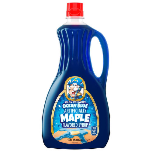 Cap'n Crunch's Syrup, Maple Flavored, Ocean Blue
