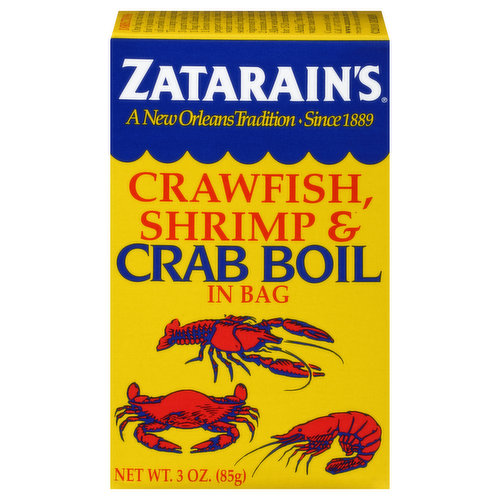 Zatarain's Crawfish, Shrimp & Crab Boil - Brookshire's