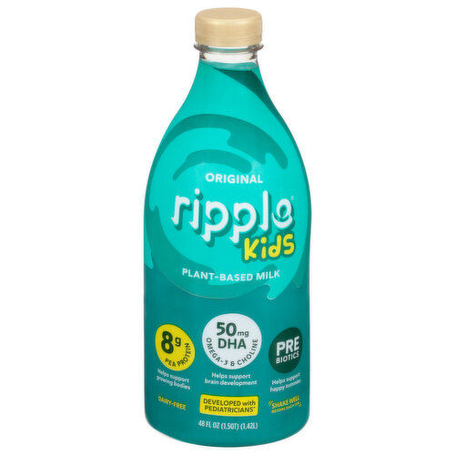 Ripple Milk, Plant-Based, Dairy-Free, Original