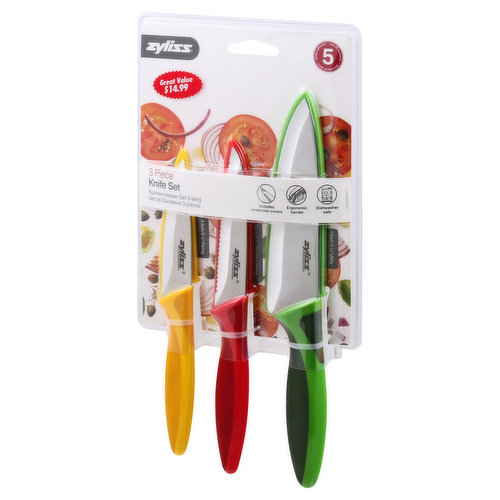 Zyliss 3-Piece Knife Value Set