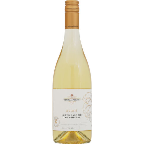 Kendall-Jackson Chardonnay, Lower Calorie, Avant, California