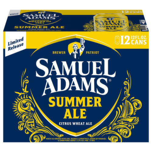 Samuel Adams Summer Ale, Citrus Wheat Ale