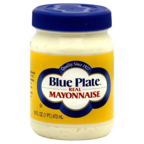 Blue Plate Mayonnaise - Extra Rich and Creamy Since 1927