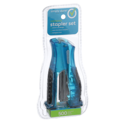 Simply Done Compact Stapler Set