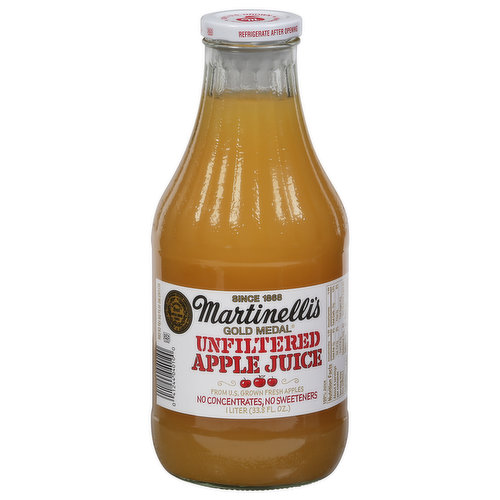 Martinelli's Apple Juice, Unfiltered