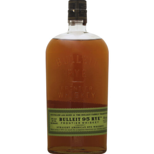 Bulleit Whiskey, Straight 95% Rye Mash