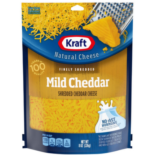 Kraft Deliciously Paired Mozzarella & Cheddar Shredded Cheese for