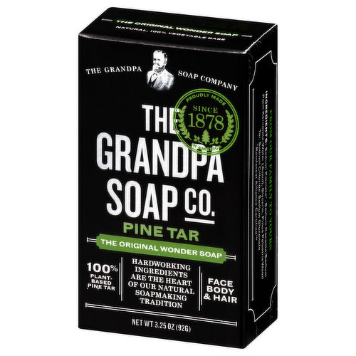 The Grandpa Soap Co Bar Soap Charcoal 4.25oz – Something Better