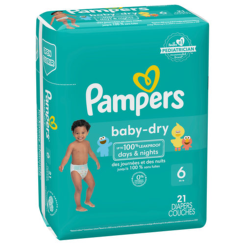 Pampers Pants Baby Diapers Size 6 Junior Plus 19 Count delivery