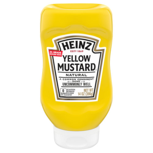 Heinz Mustard, Yellow, Natural