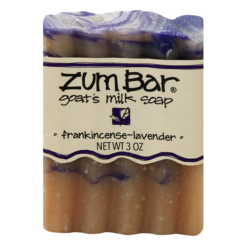 Zum Bar Soap, Goat's Milk, Cedar - 3 oz