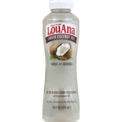 LouAna Coconut Oil, Liquid