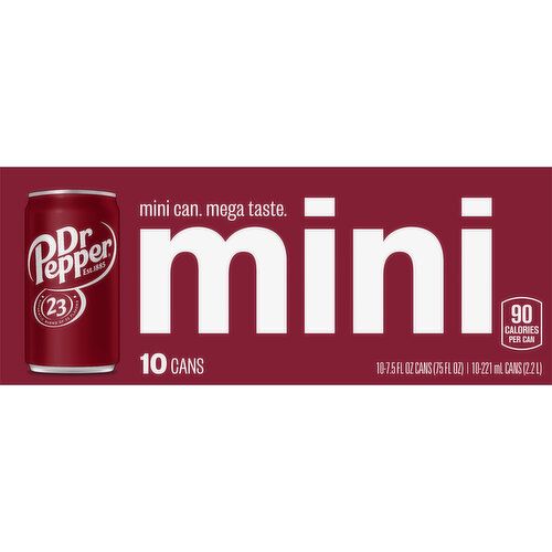 Dr Pepper Soda, Mini