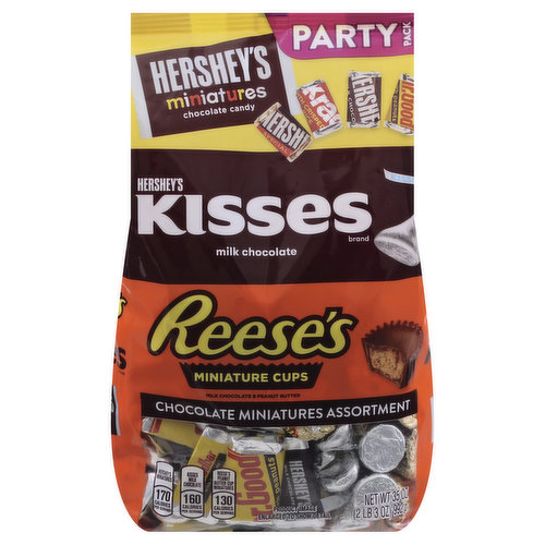 Hershey's Chocolate, Miniatures, Assortment, Party Pack