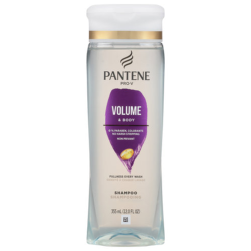 Pantene Shampoo, Conditioner and Hair Treatment Set, Volume & Body for Fine  Hair, Safe for Color-Treated Hair NEW Version