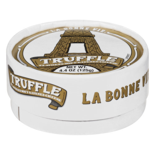 La Bonne Vie Soft-Ripened Cheese, Truffle Flavored