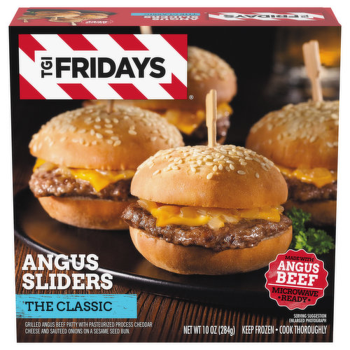 TGI Fridays The Classic Angus Sliders