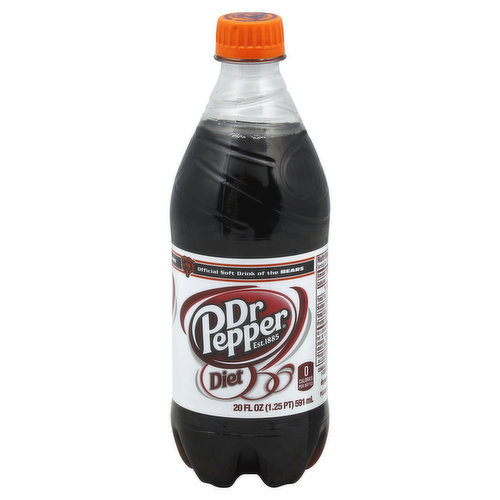 Dr Pepper Soda - 20 fl oz Bottle