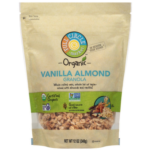 Full Circle Market Granola, Vanilla Almond