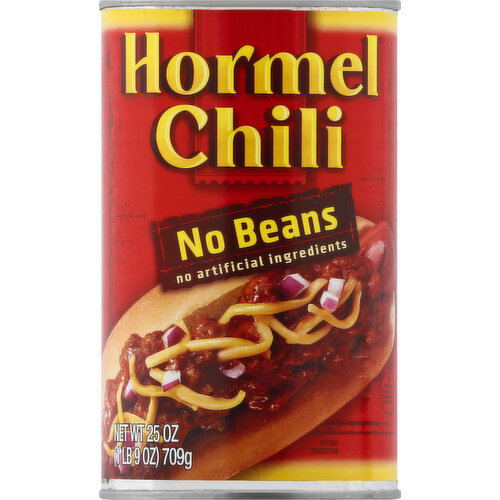 Hormel Chili, No Beans