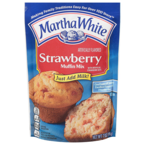 Martha White Muffin Mix, Strawberry