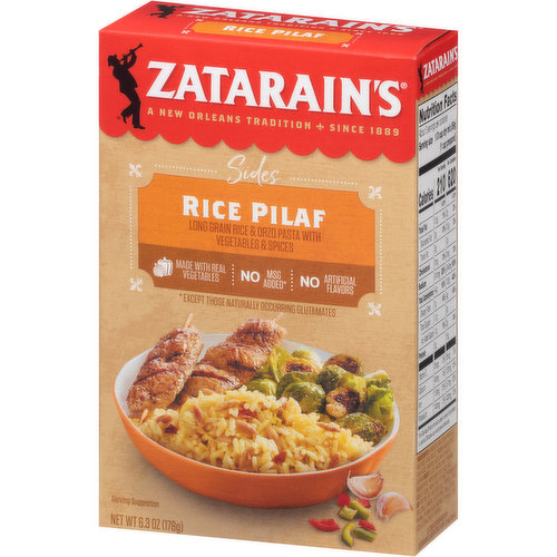 Zatarain's Rice Pilaf, 6.3 Ounce (Pack of 12) - Yahoo Shopping