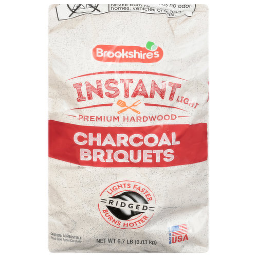 Brookshire's Charcoal Briquets, Instant Light