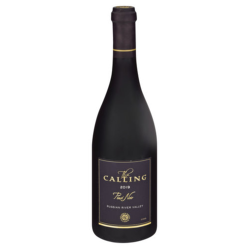 The key to success? When Jim Nantz and Peter Deutsch met, they discovered they both found success by pursuing a calling in life. They also shared a passion for exceptional wine. Now they have partnered to make hand-crafted wines sourced from the finest vineyards in Sonoma County. This wine is painstakingly crafted by James MacPhail from fruit sourced from several locations in the Russian River Valley with various sites contributing ripe fruit elements. structural backbone and complexity to the finished wine. We hope you enjoy this medium-bodied Pinot Noir with flavor of Bing cherry, cinnamon and hints of white pepper and black tea. Cheers! - Peter Deutsch, Jim Nantz. TheCallingWine.com. alc 14.2% by vol. 28.4 Cellared and bottled by Deutsch Nantz Alliance, Hopland, CA.