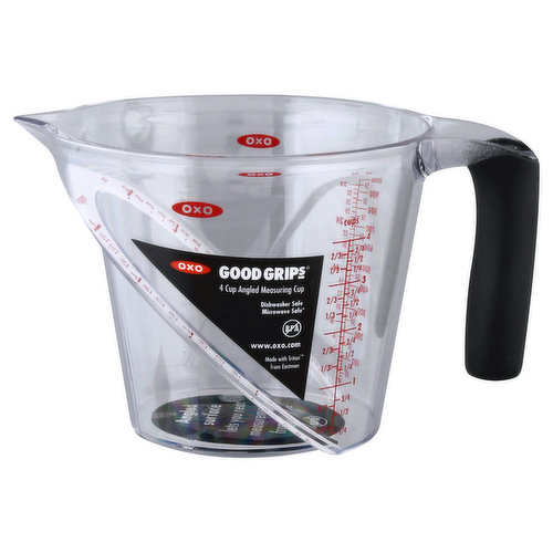 OXO Measuring Cup, Angled, 4 Cup