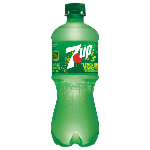 7-UP Soda, Lemon Lime Flavored