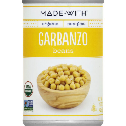 Made With Garbanzo Beans, Organic